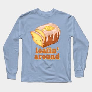 Loafing Around Pound Cake Long Sleeve T-Shirt